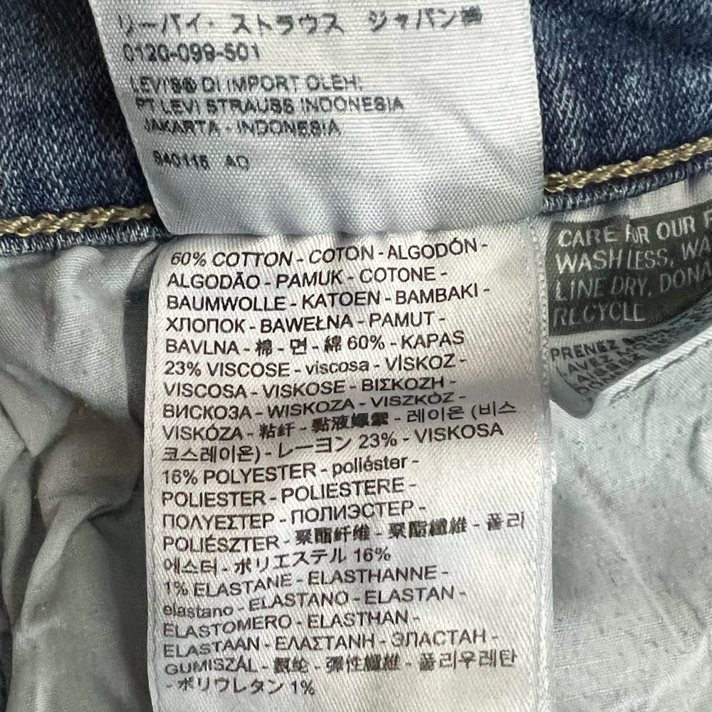 Levi 505 Straight Jeans - Picture 4 of 6